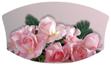 DNSWILL 064 Bouquet Of Roses Pink